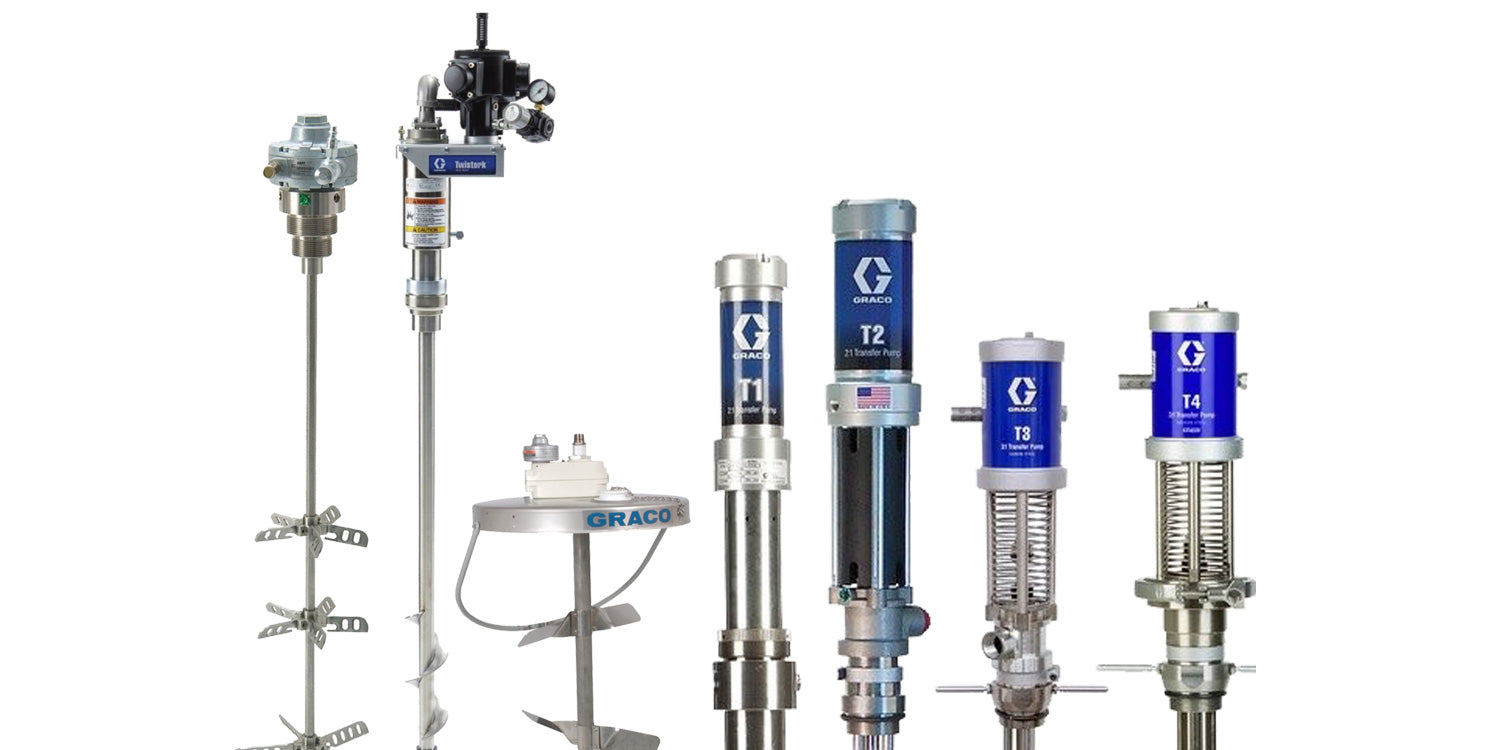 Enhancing Industrial Efficiency with Graco Transfer Pumps and Agitator Kits - PURspray