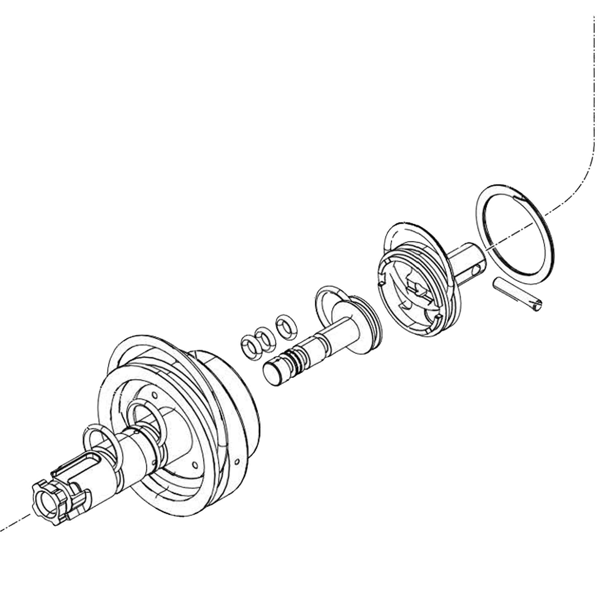 2000978 - Fusion FX CS Air Piston Assembly