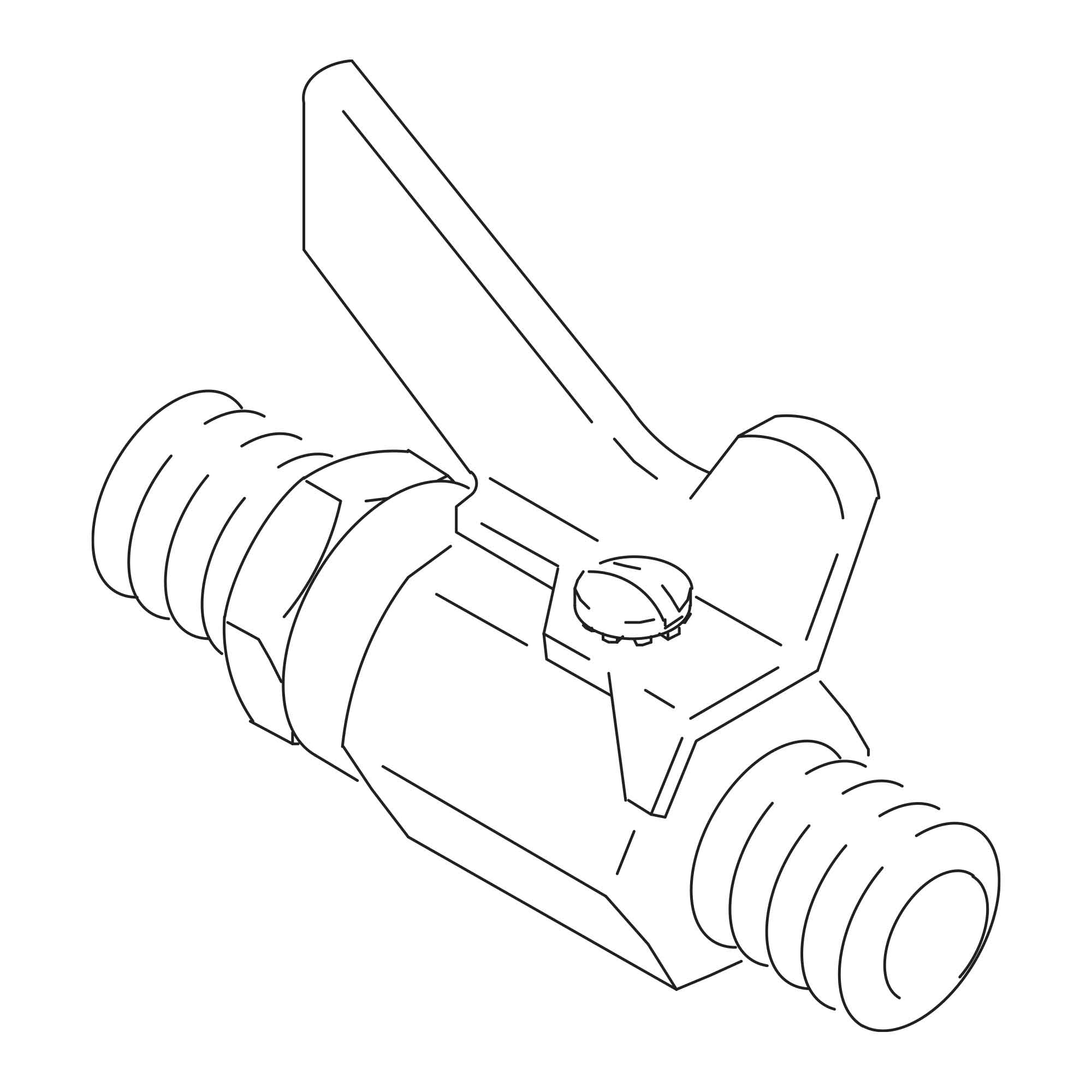 208630 - Fluid Drain Ball Valve