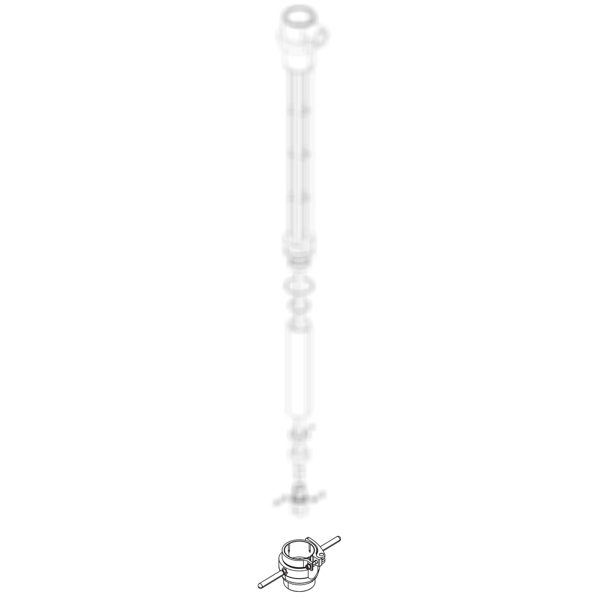 25B395 - Adaptateur de bonde 2"