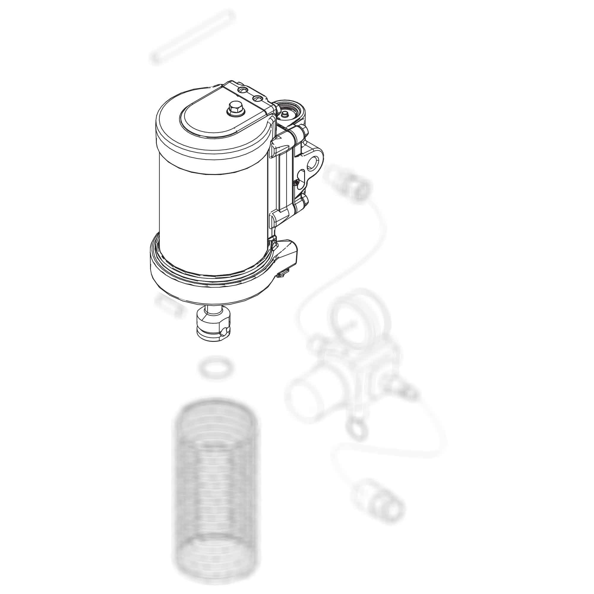 25C864 - Air Motor for Stainless Steel T3