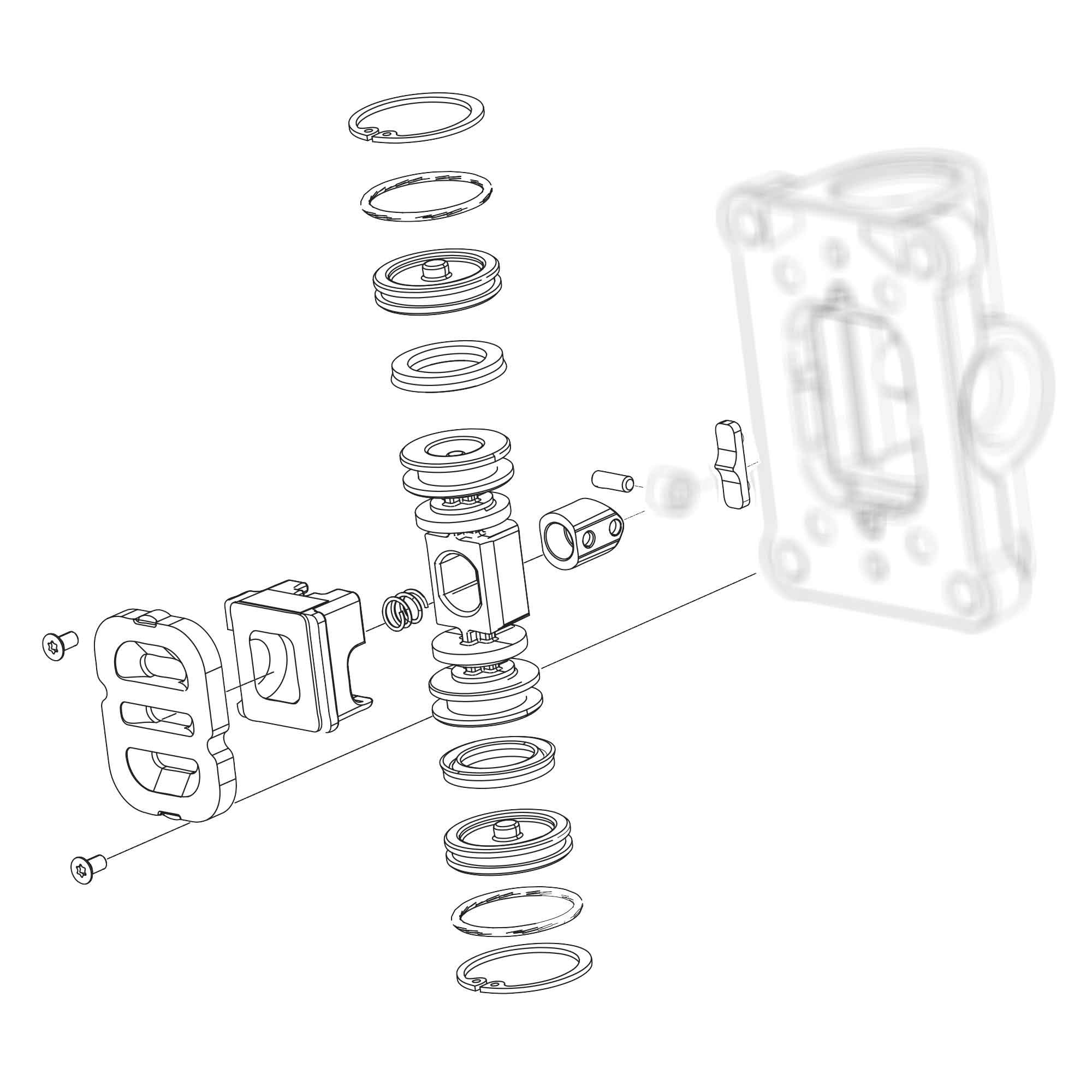 25M552 - T3 Valve Rebuild Kit