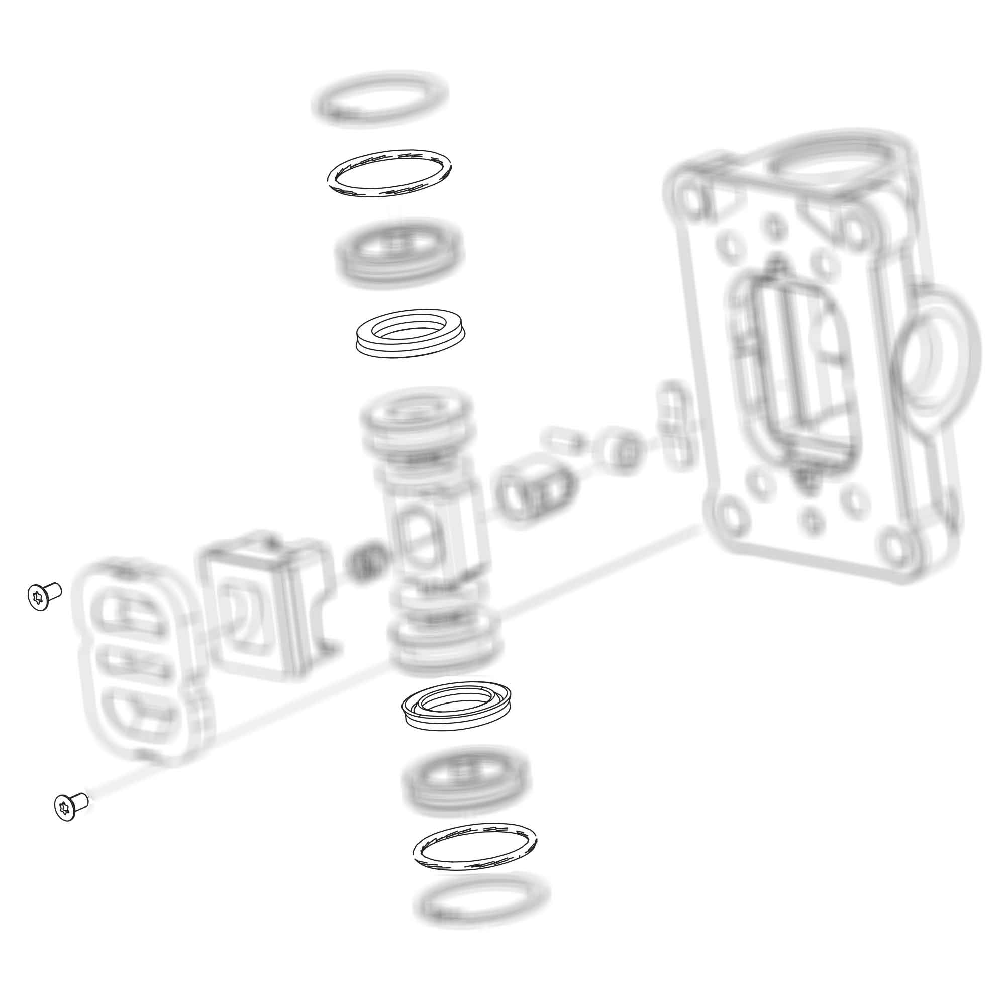 25M553 - Kit de joints de soupape T3