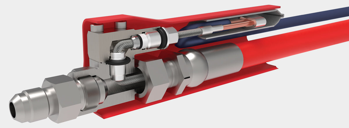 heated hose internal cutout