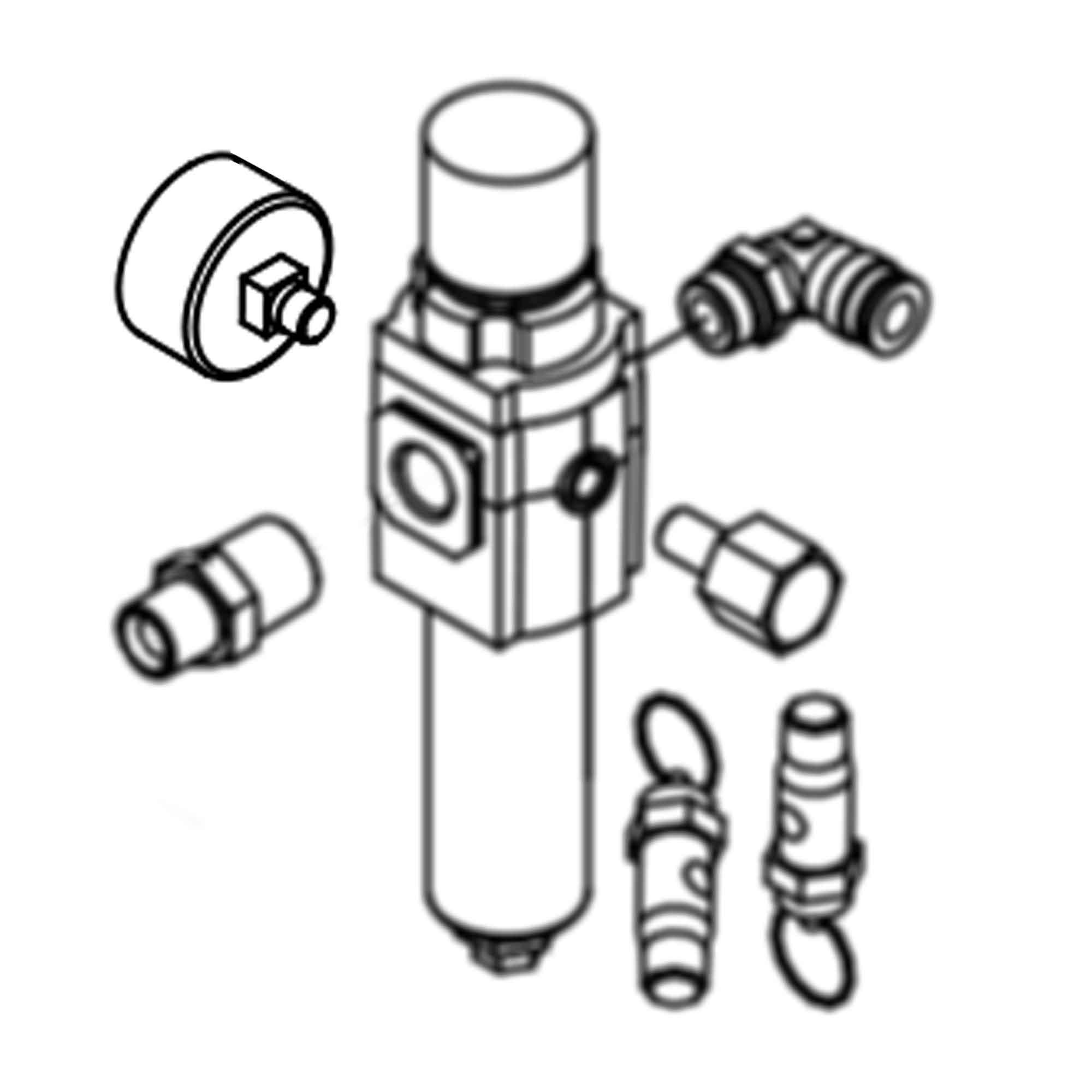 113911 - Air Pressure Gauge - PURspray