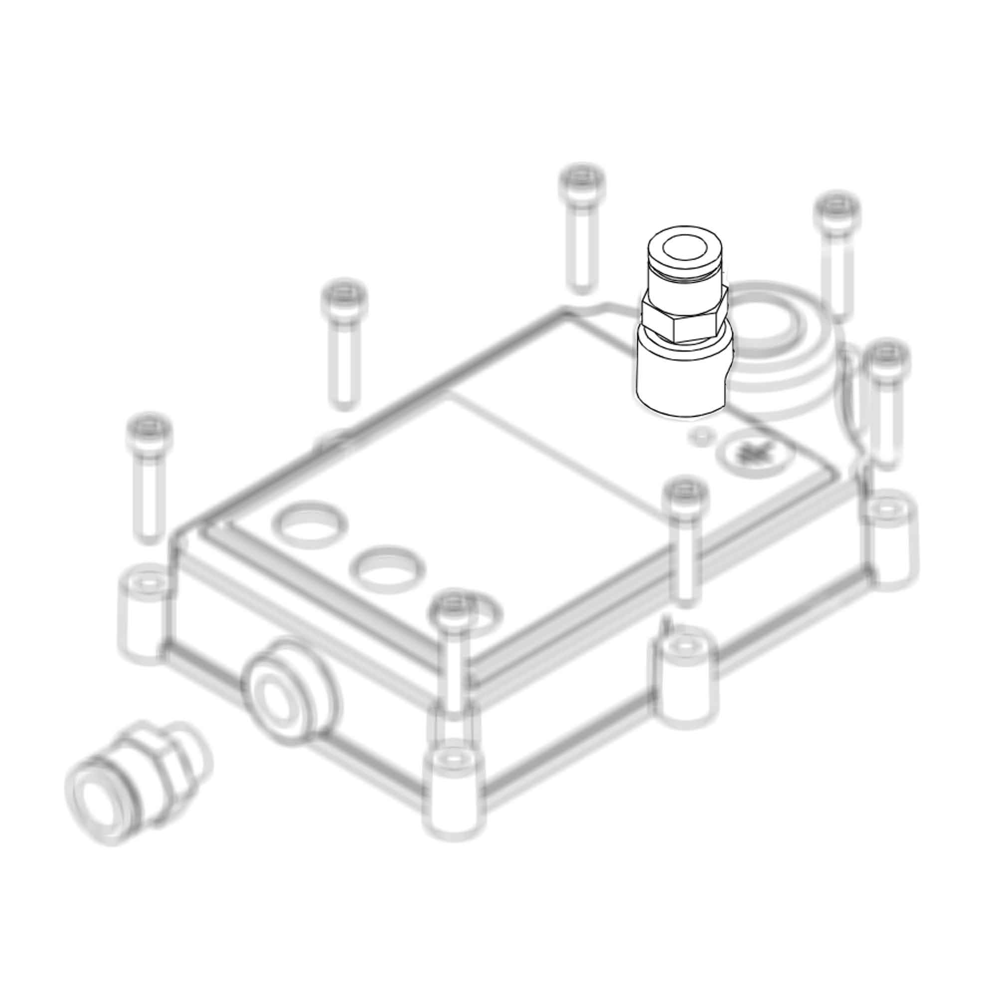 122161 - Fitting, Air - PURspray