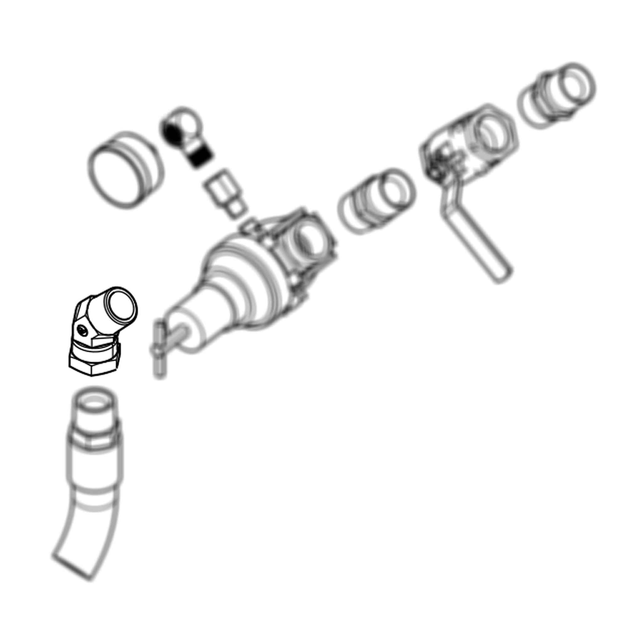 127945 - Fitting Swivel - PURspray
