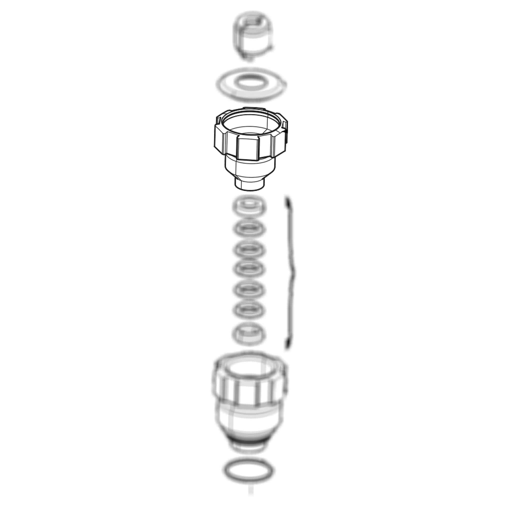 15K030 - Packing Nut (145cc, 180cc) - PURspray