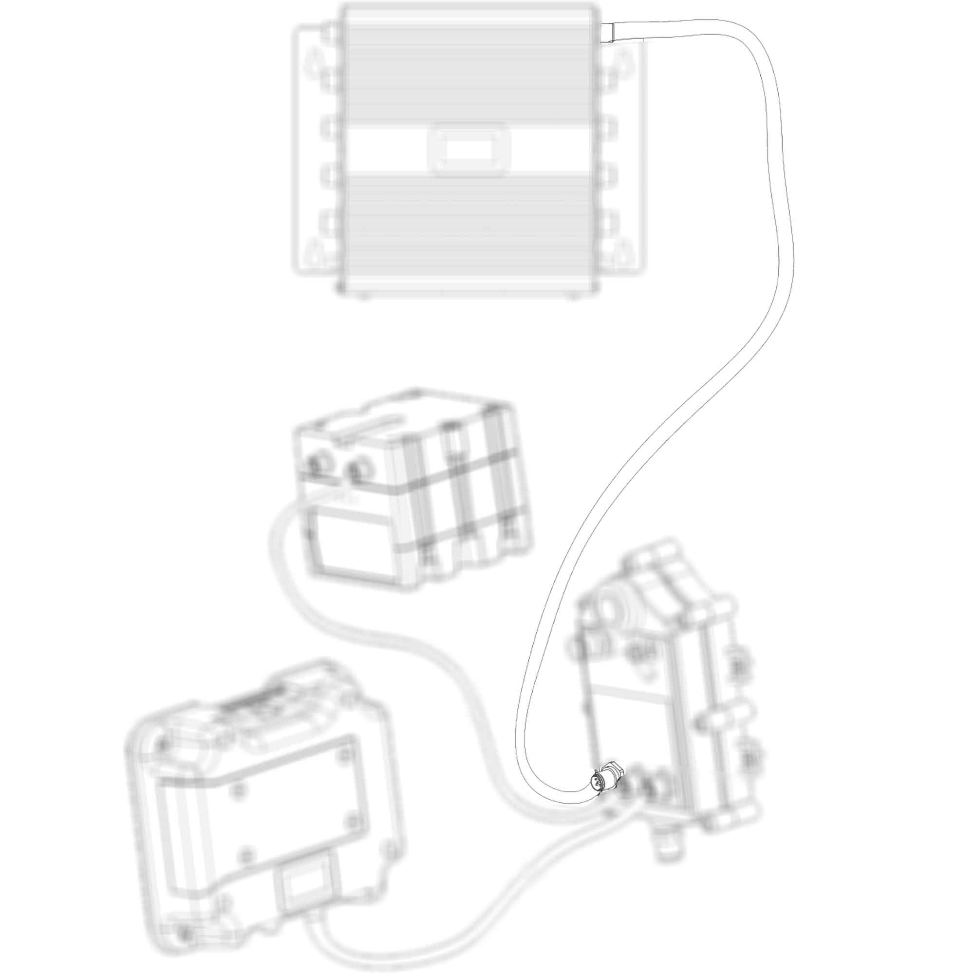 15V778 - Cable, Female B - PURspray