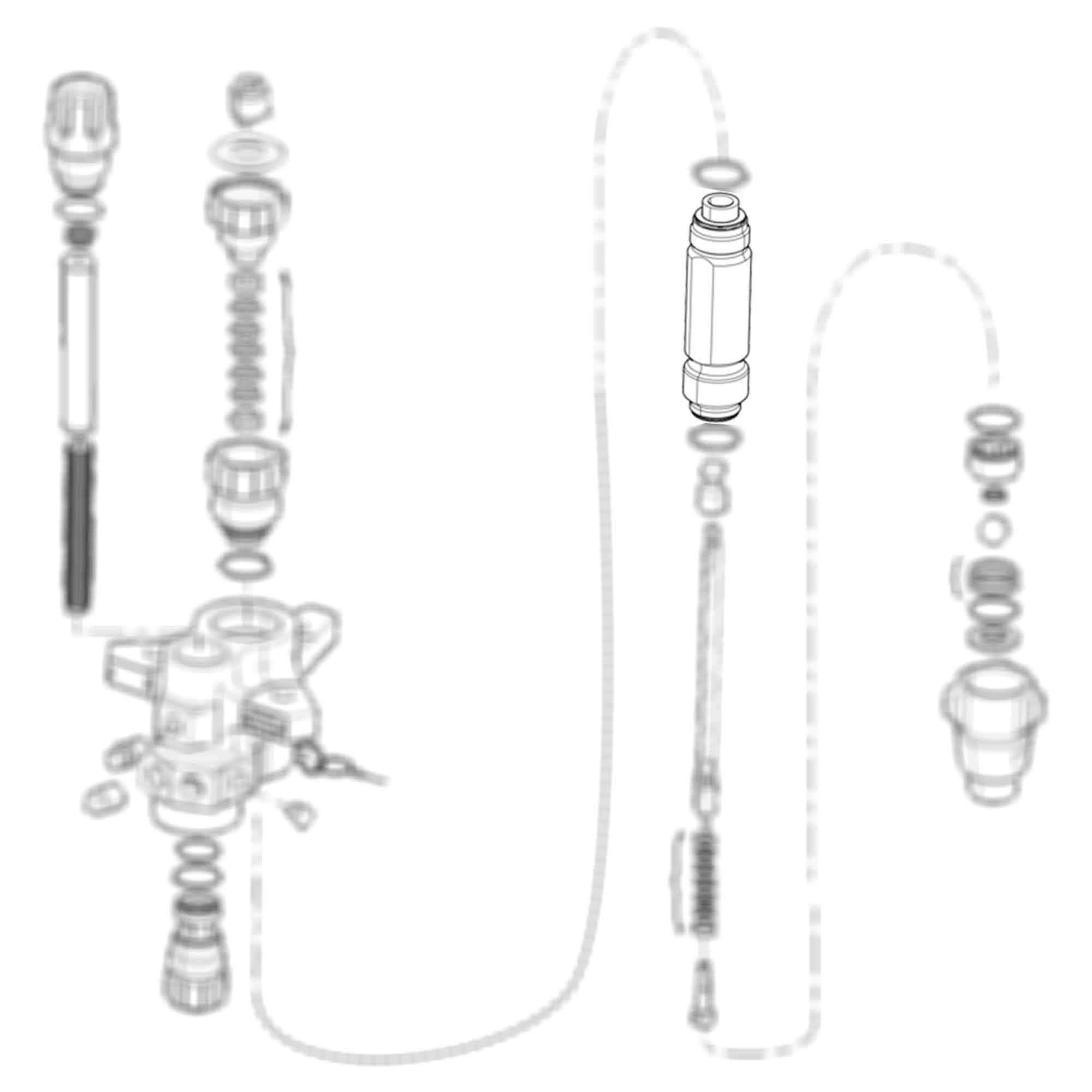 16J907 - Cylinder Pump (72cc) - PURspray