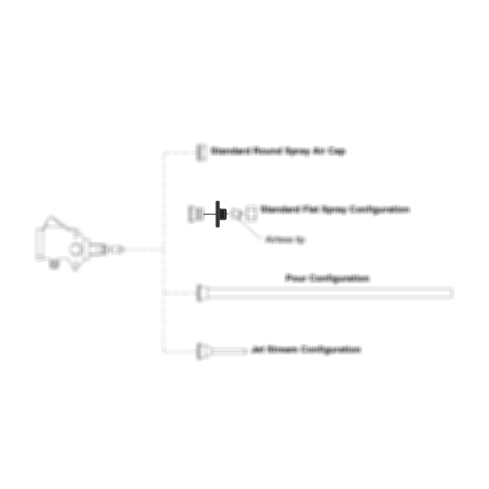 16V976 - Long Nozzle Seal ,Fluid - PURspray