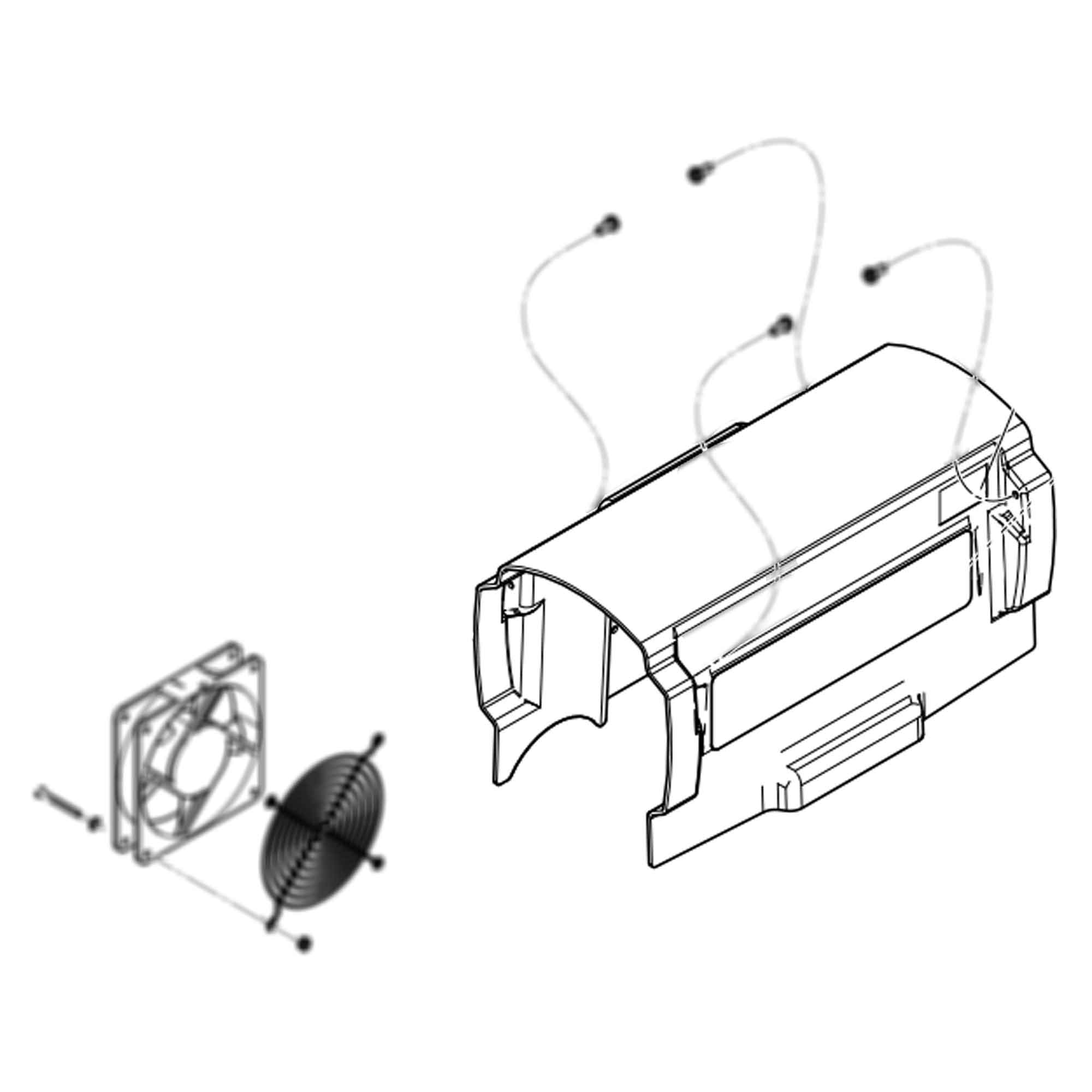 16W765 - Painted Motor Cover - PURspray