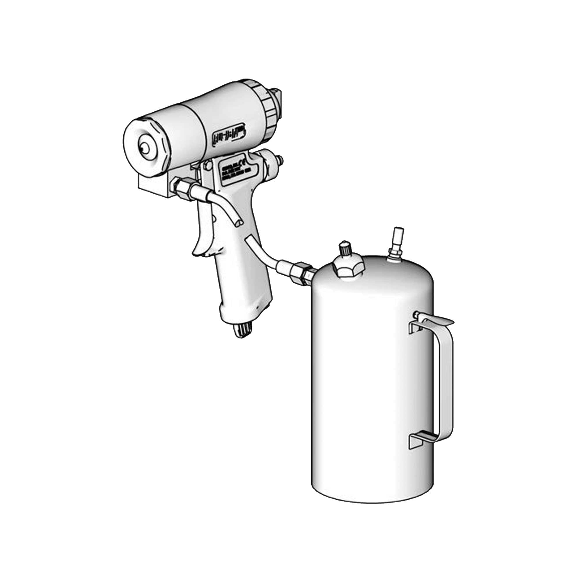 256510 - Solvent Flush Kit, Fusion CS - PURspray