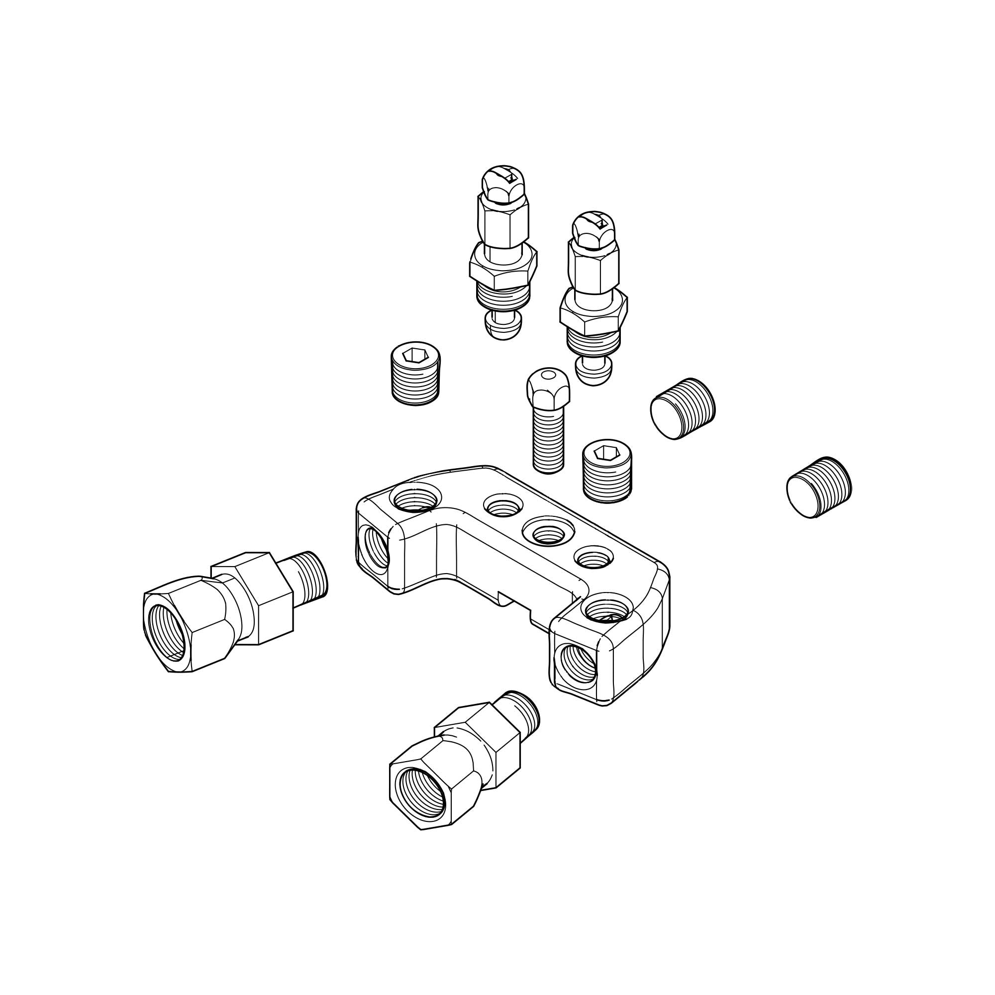 295383 - GX7 Coupling Block - PURspray