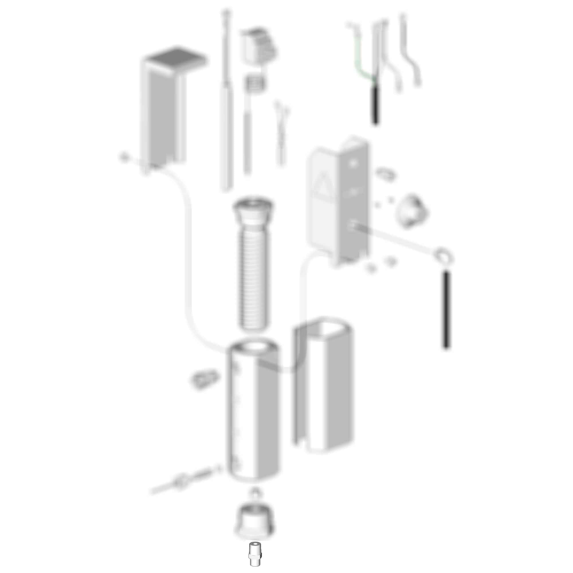 117832 - Adaptateur 9/16-18" JIC X, 9/8" NPT