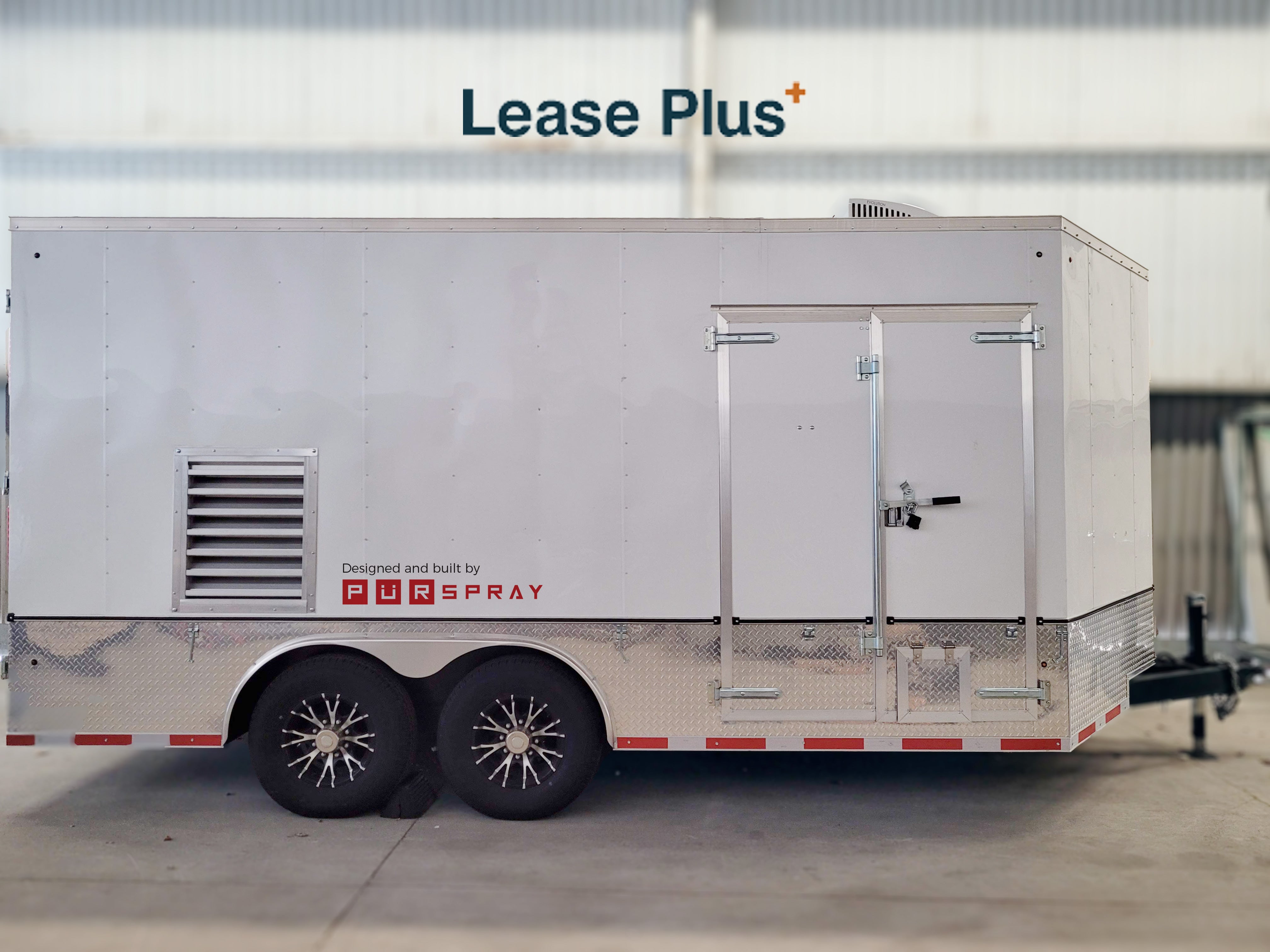 LEASE PLUS spray foam rig