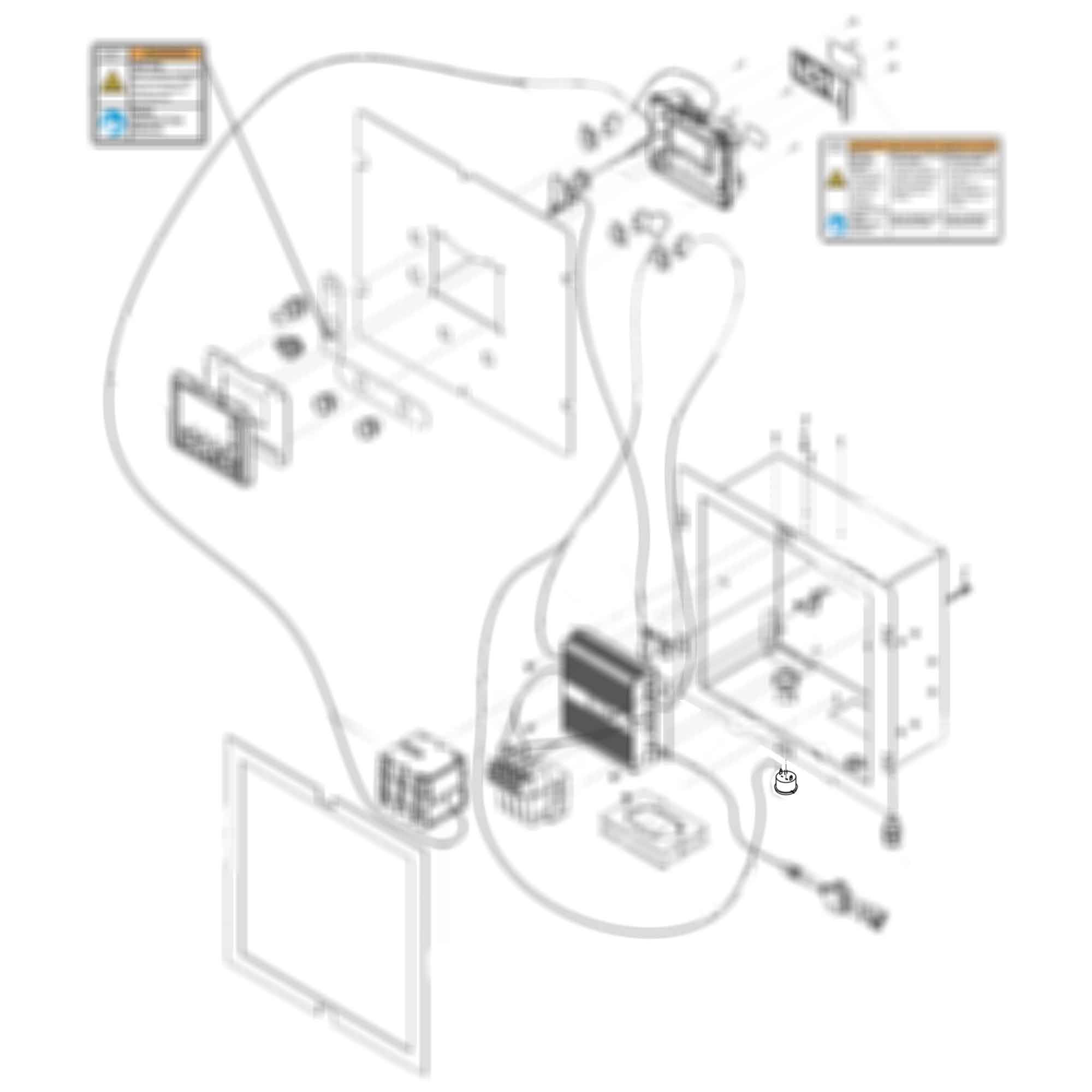 122000 - Alarm Panel Mount - PURspray