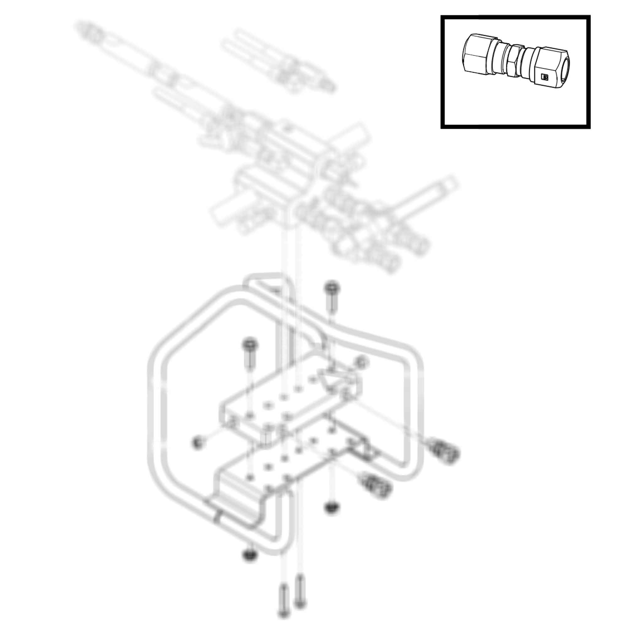 126894 - Fitting Union - PURspray