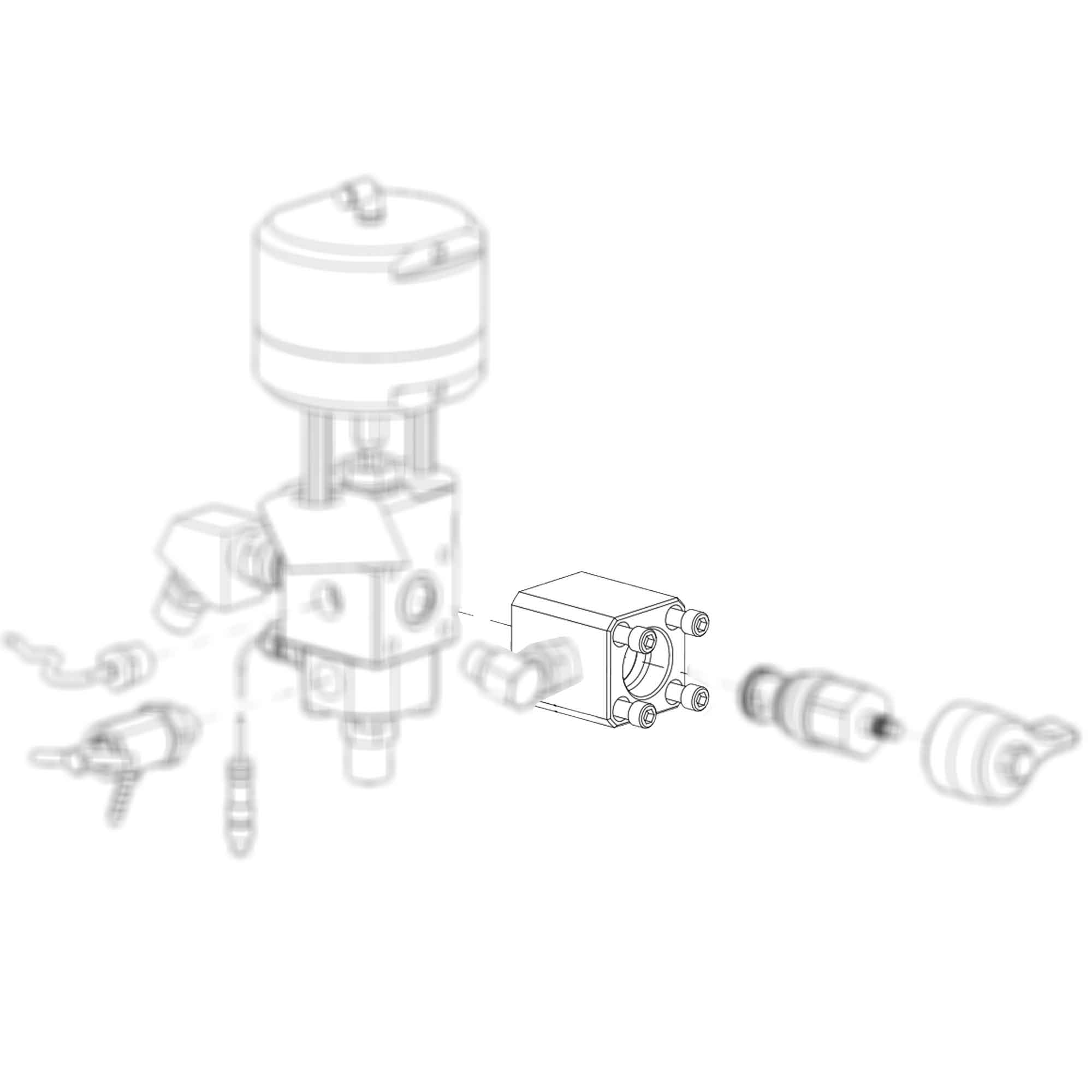 15J594 - Housing, Check Valve - PURspray