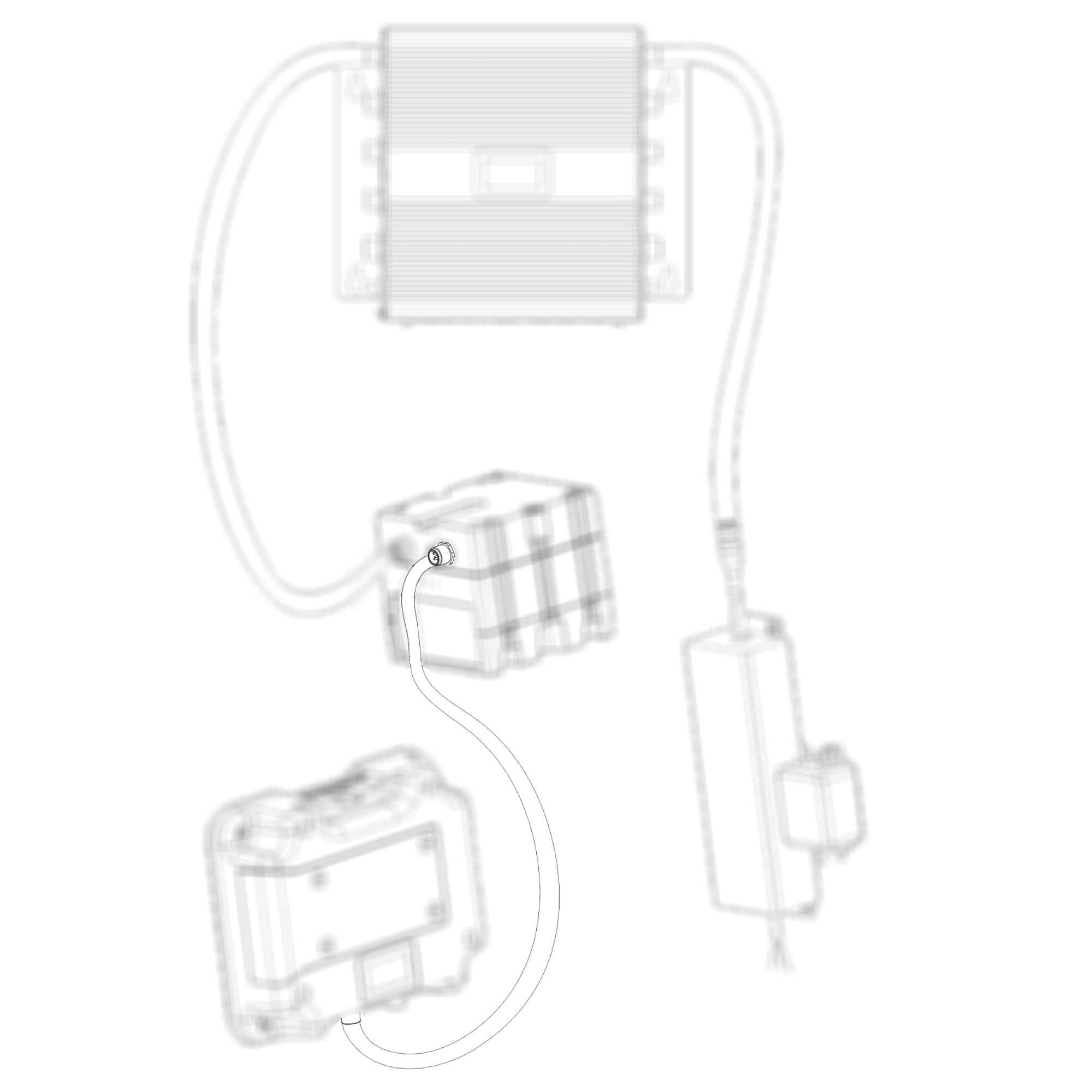 15V779 - Cable Female B - PURspray