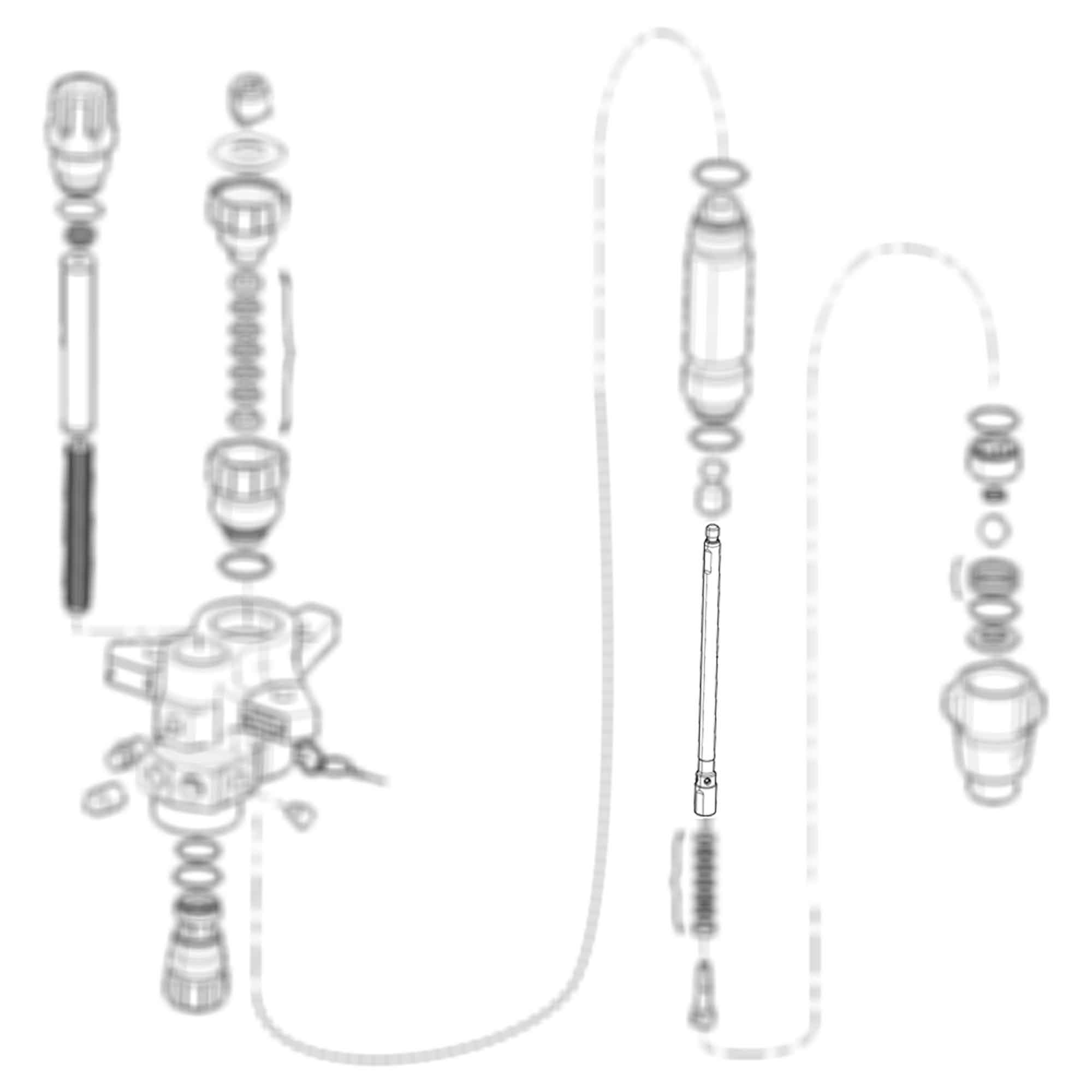 16J900 - Displacement Rod (54cc) - PURspray