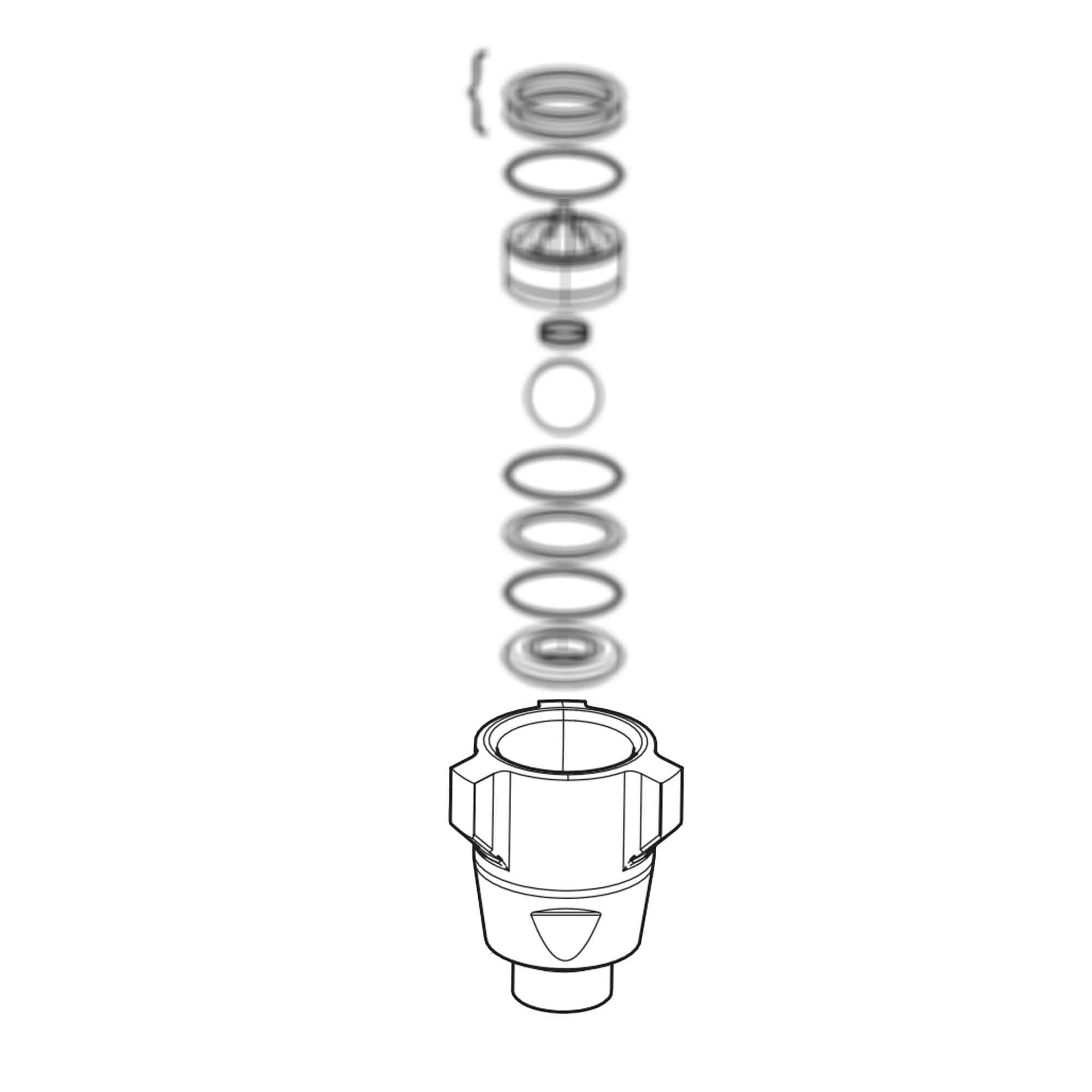 197303 - Housing Inlet (145cc, 180cc) - PURspray