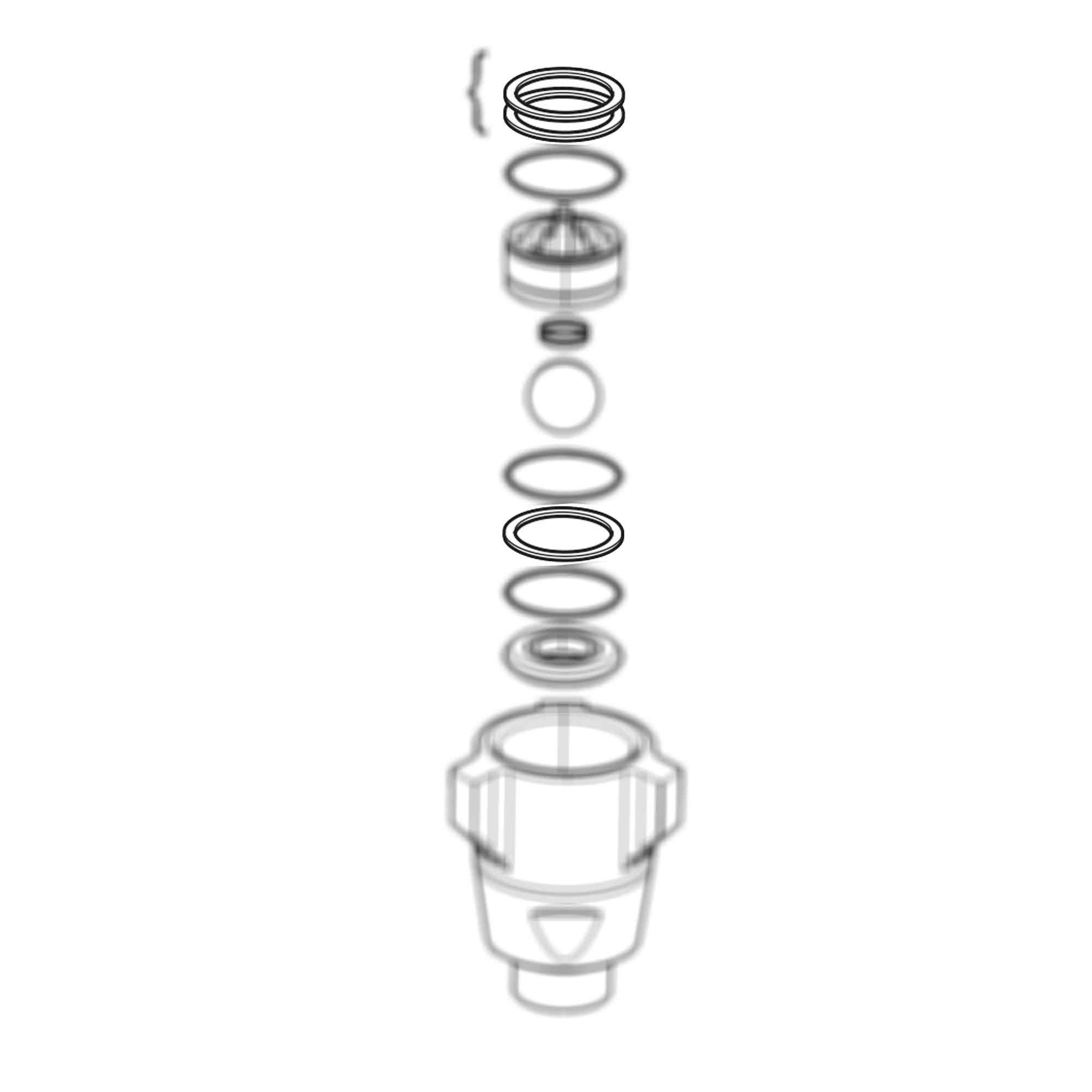 244855 - Inlet Shim Repair Kit - PURspray