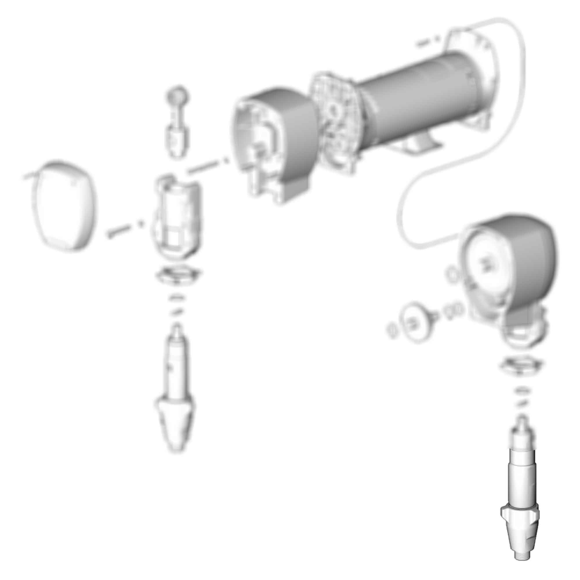 246830 - Pump Display W/Lube .396 - PURspray