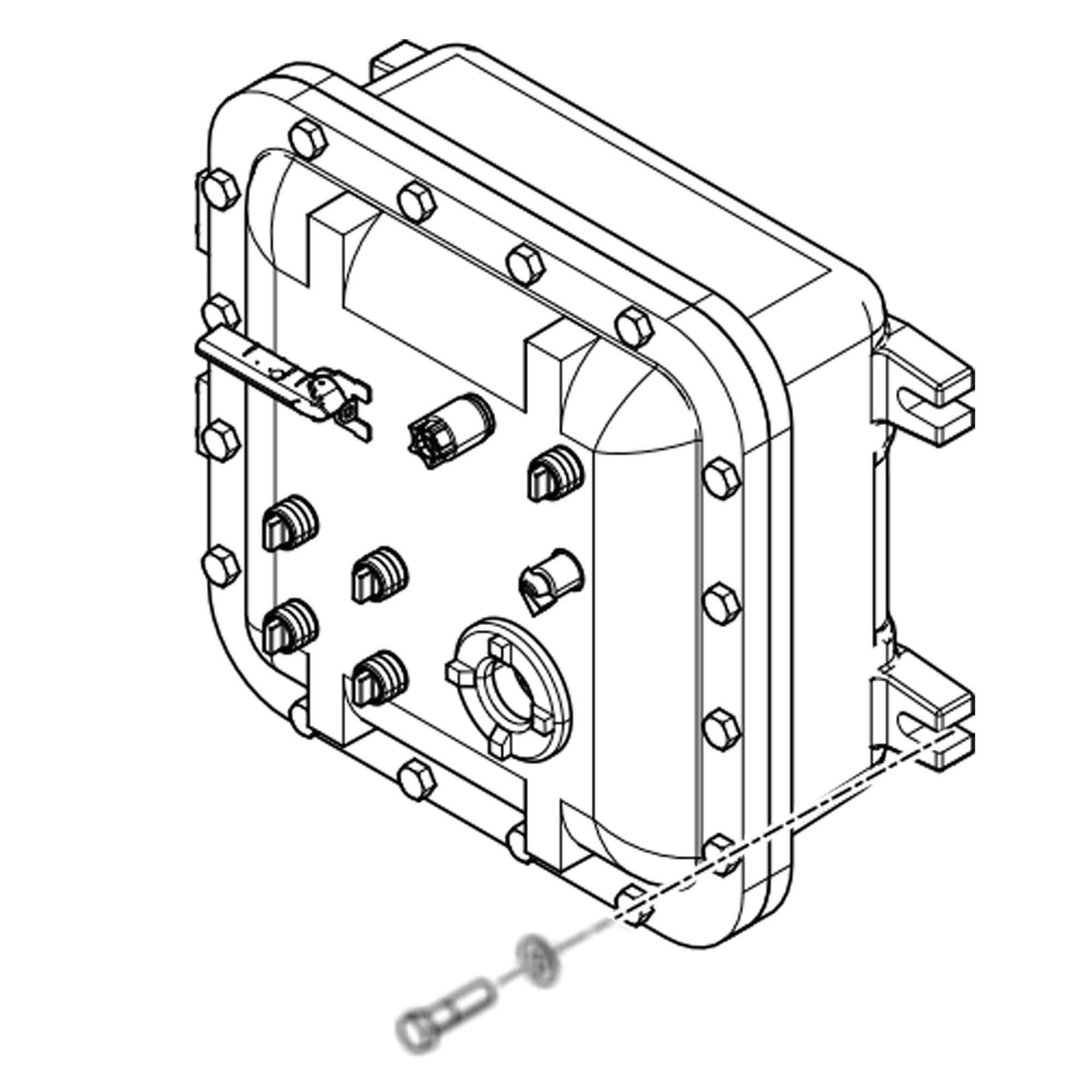 26C904 - Junction Box 480V (non-hazardous) - PURspray