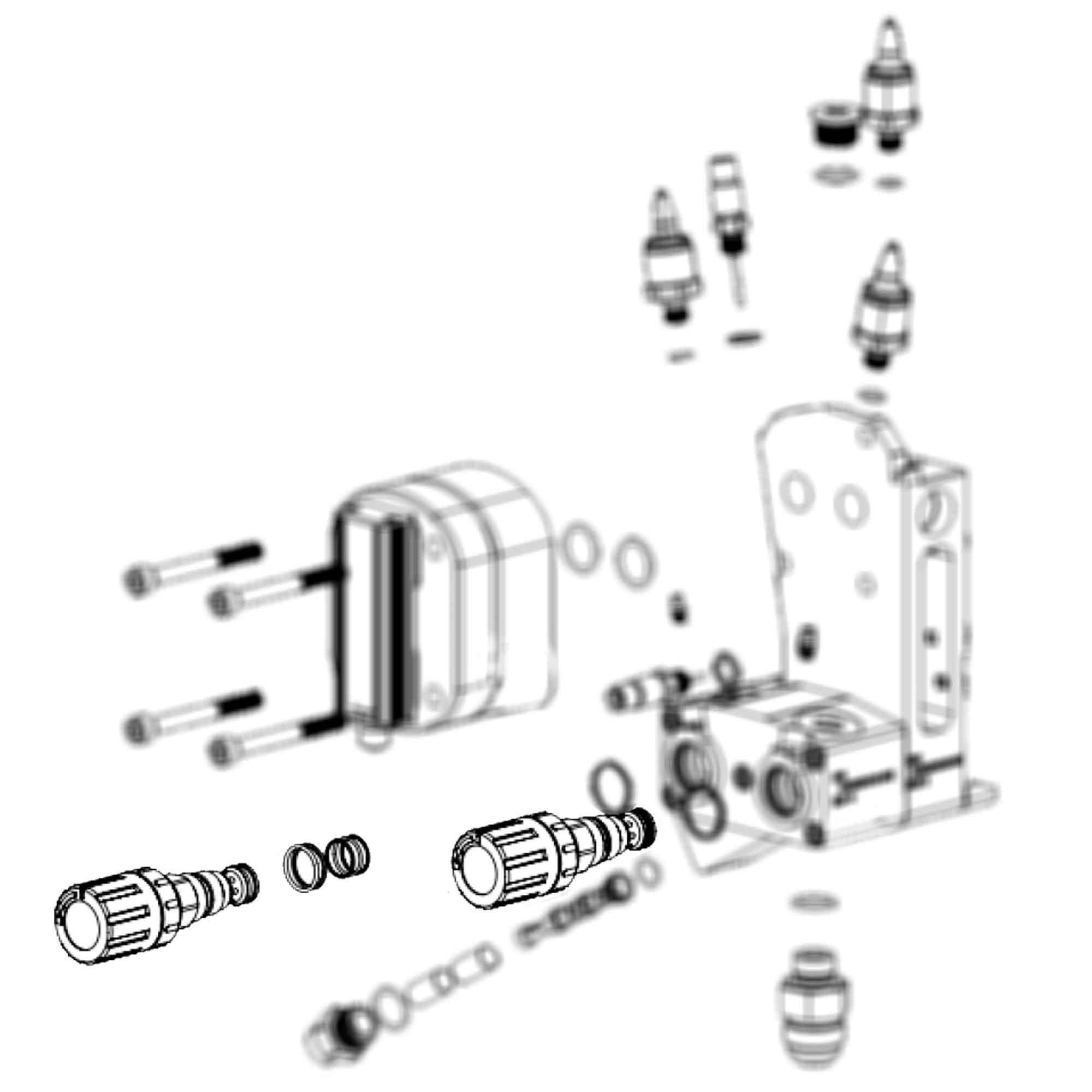 341016 - Valve Cartridge Poppet 2-way - PURspray