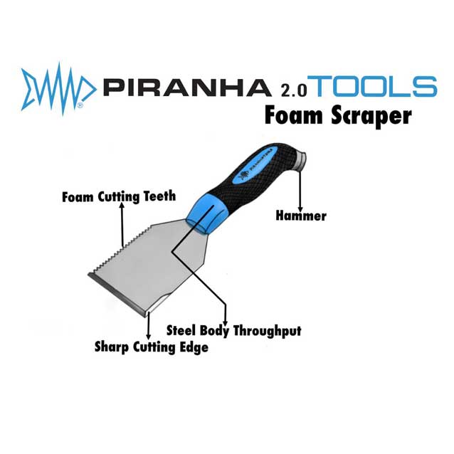 Piranha Small Scraper 2.0 - PURspray